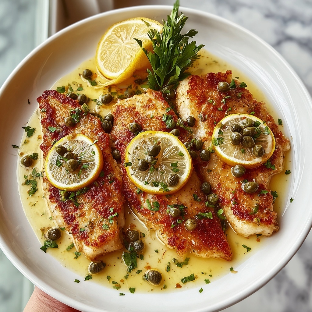 Best Chicken Piccata Recipe - Recipe Image