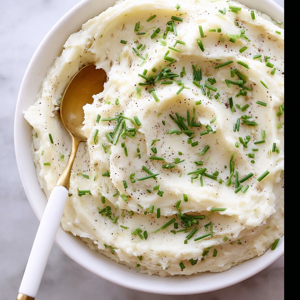Creamy Boursin Mashed Potatoes Recipe - Recipe Image