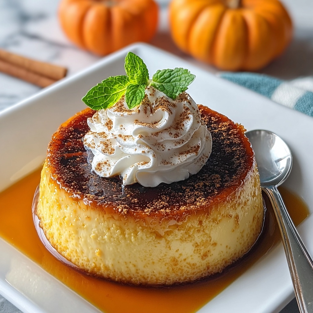 Caramel Pumpkin Custard Recipe - Recipe Image