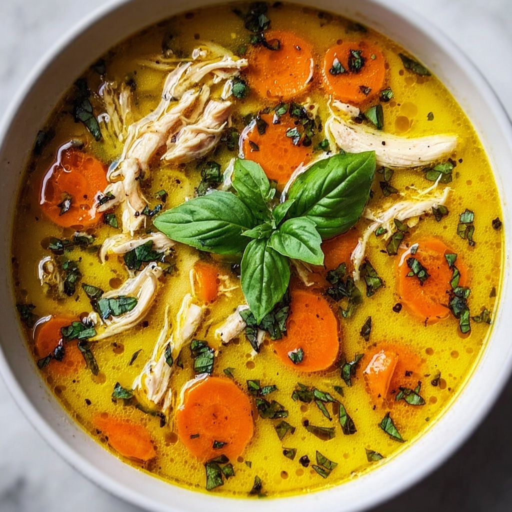 Healing Anti Inflammatory Turmeric Chicken Soup Recipe - Recipe Image