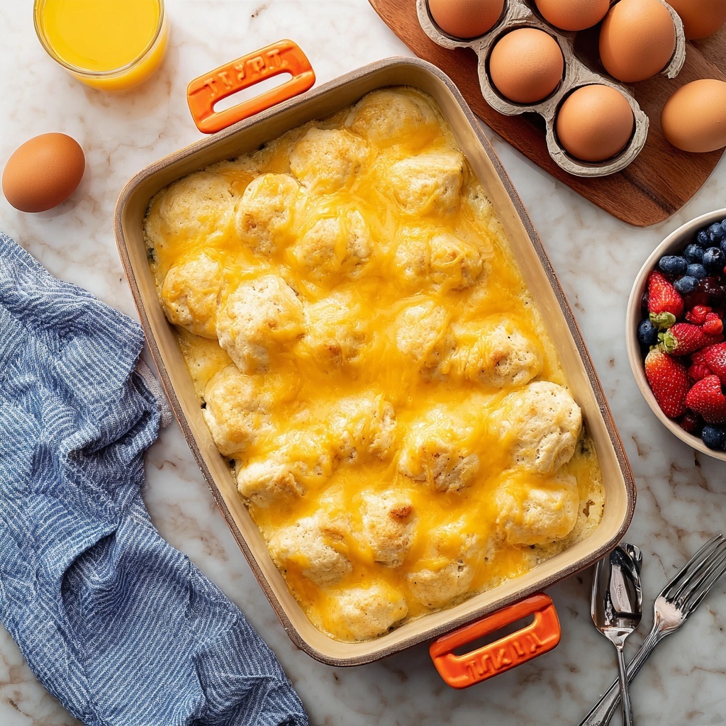 Biscuits and Gravy Casserole Recipe - Recipe Image