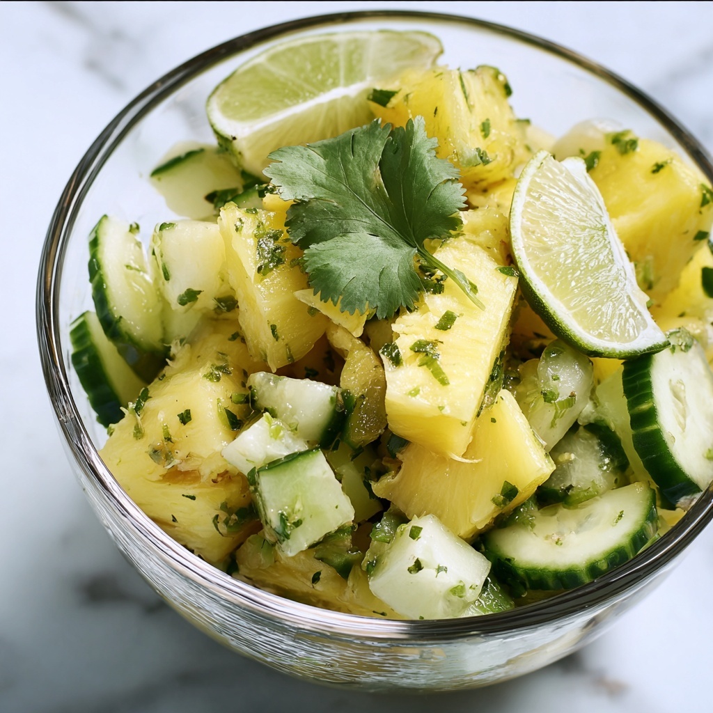 Pineapple Cucumber Salad Recipe - Recipe Image