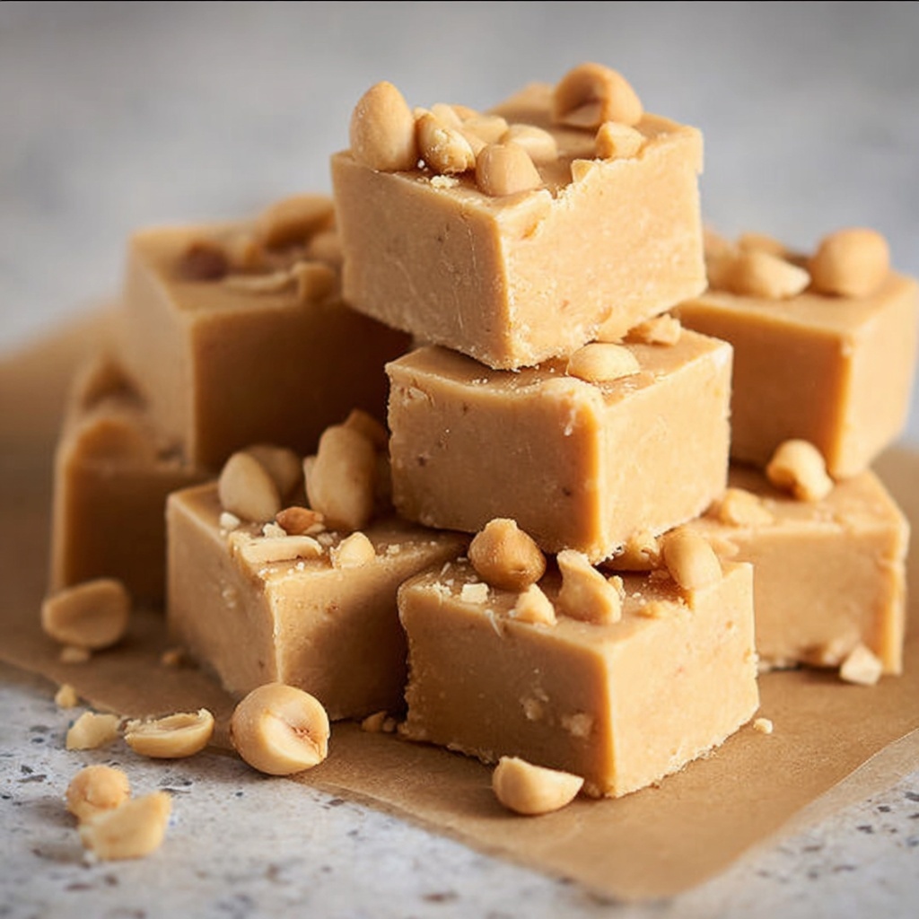 Easy Peanut Butter Fudge Recipe - Recipe Image