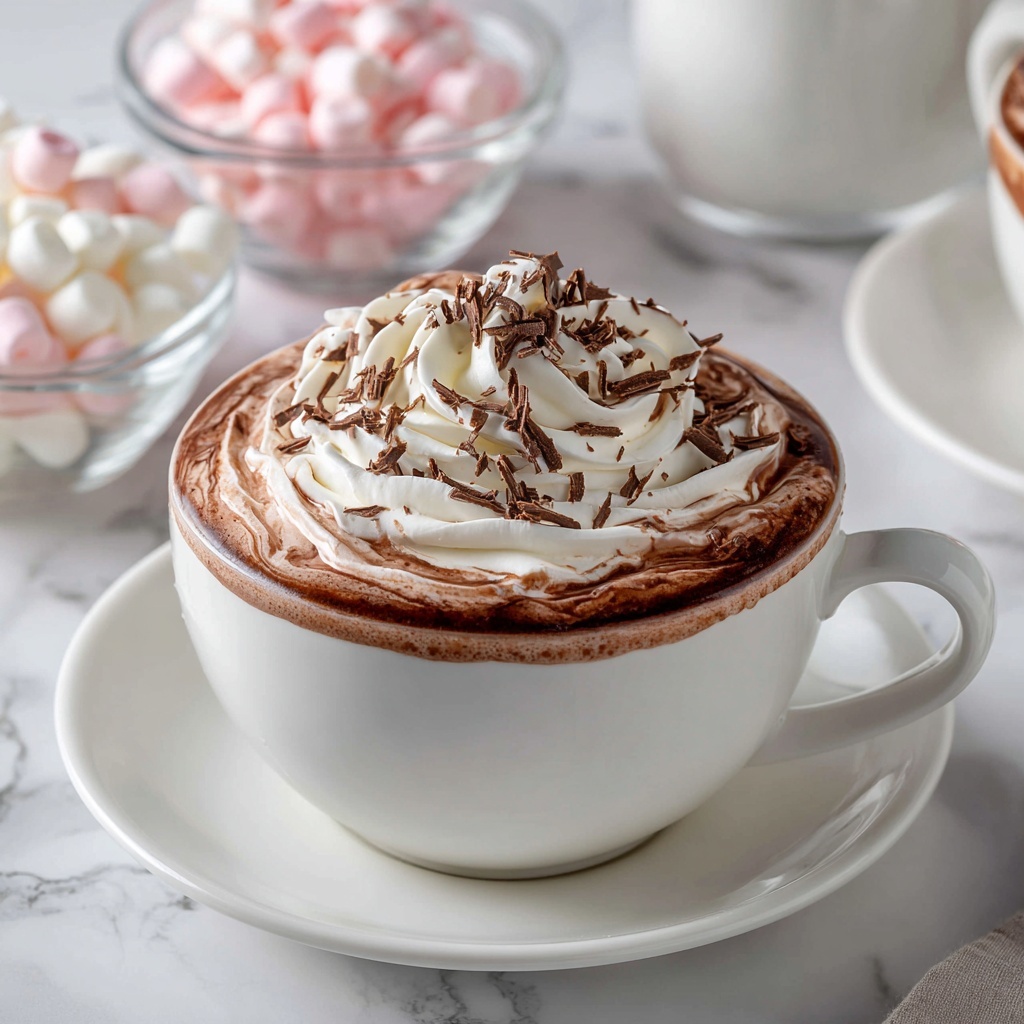 Rich Homemade Hot Chocolate Recipe - Recipe Image