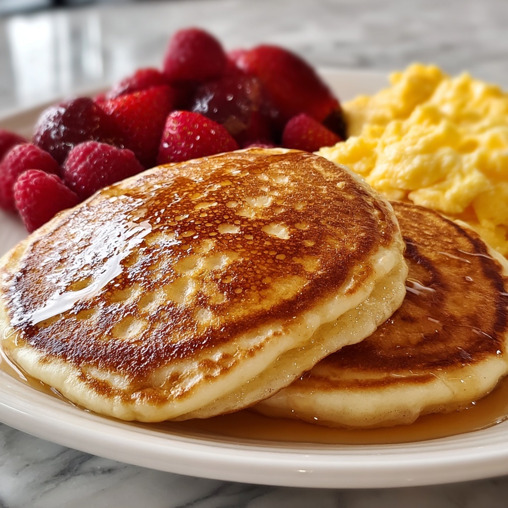 Sourdough Discard Pancakes: Fluffy, Golden Delights Recipe - Recipe Image