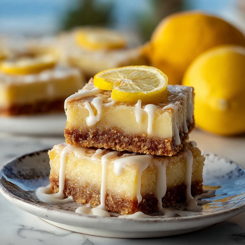 Lemon Blondies Recipe - Recipe Image
