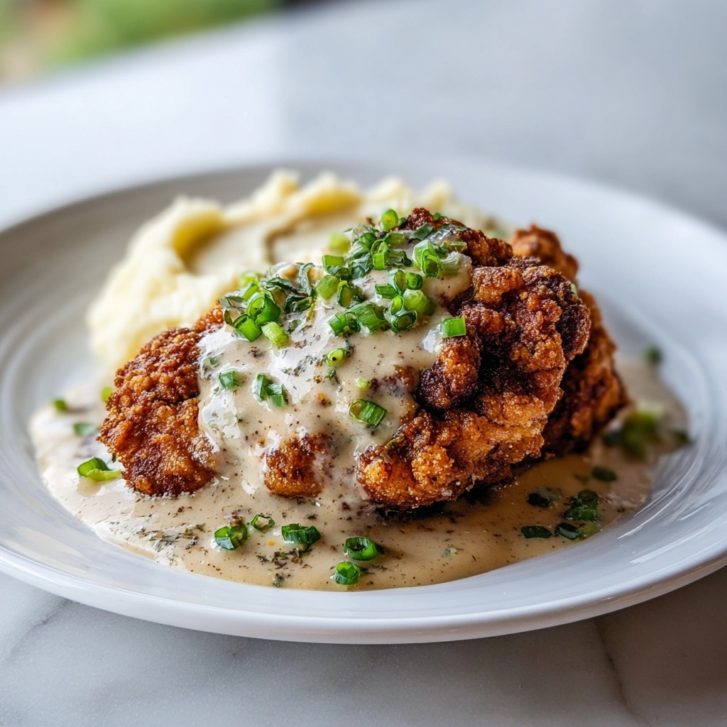 Chicken Fried Steak with Creamy Gravy Recipe - Recipe Image