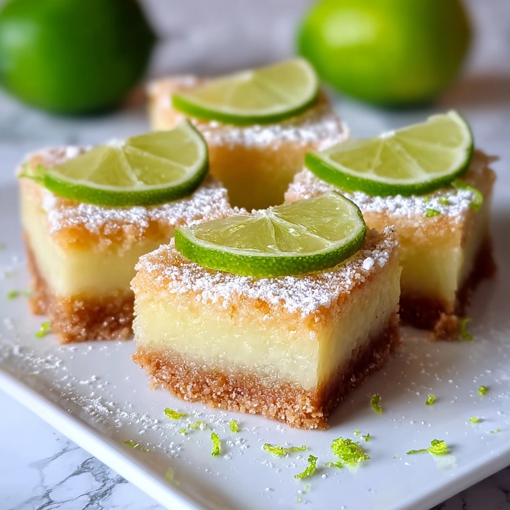 Key Lime Bars Recipe - Recipe Image
