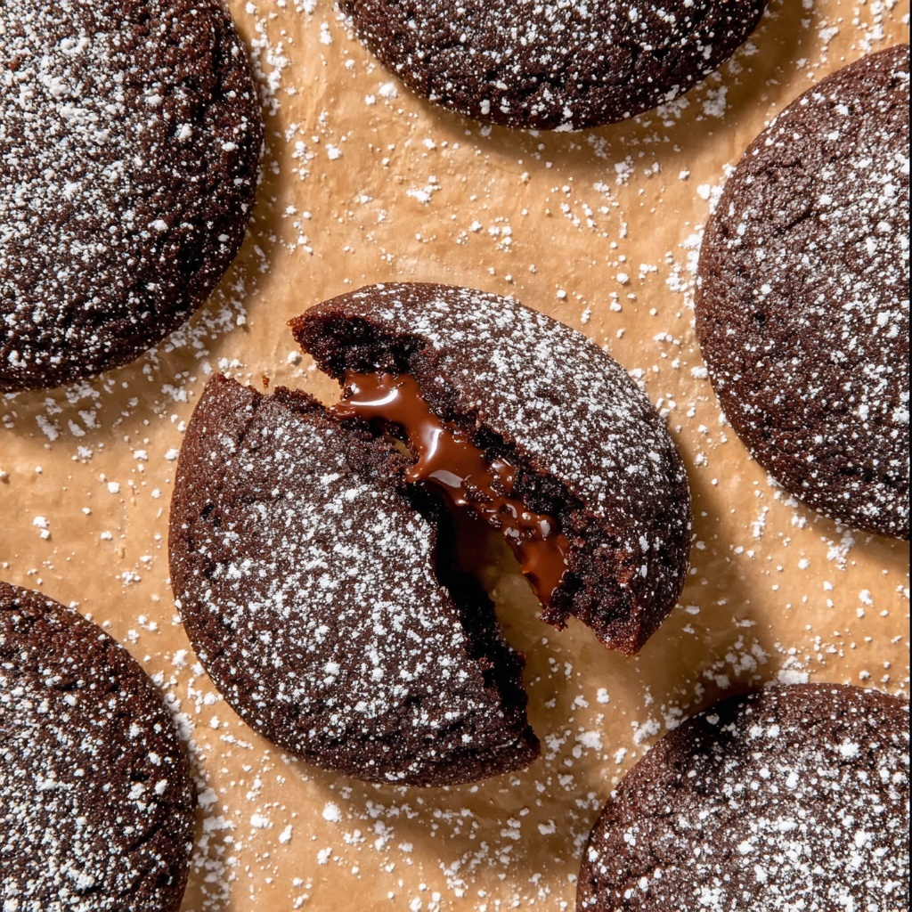 Chocolate Lava Cookies Recipe - Recipe Image