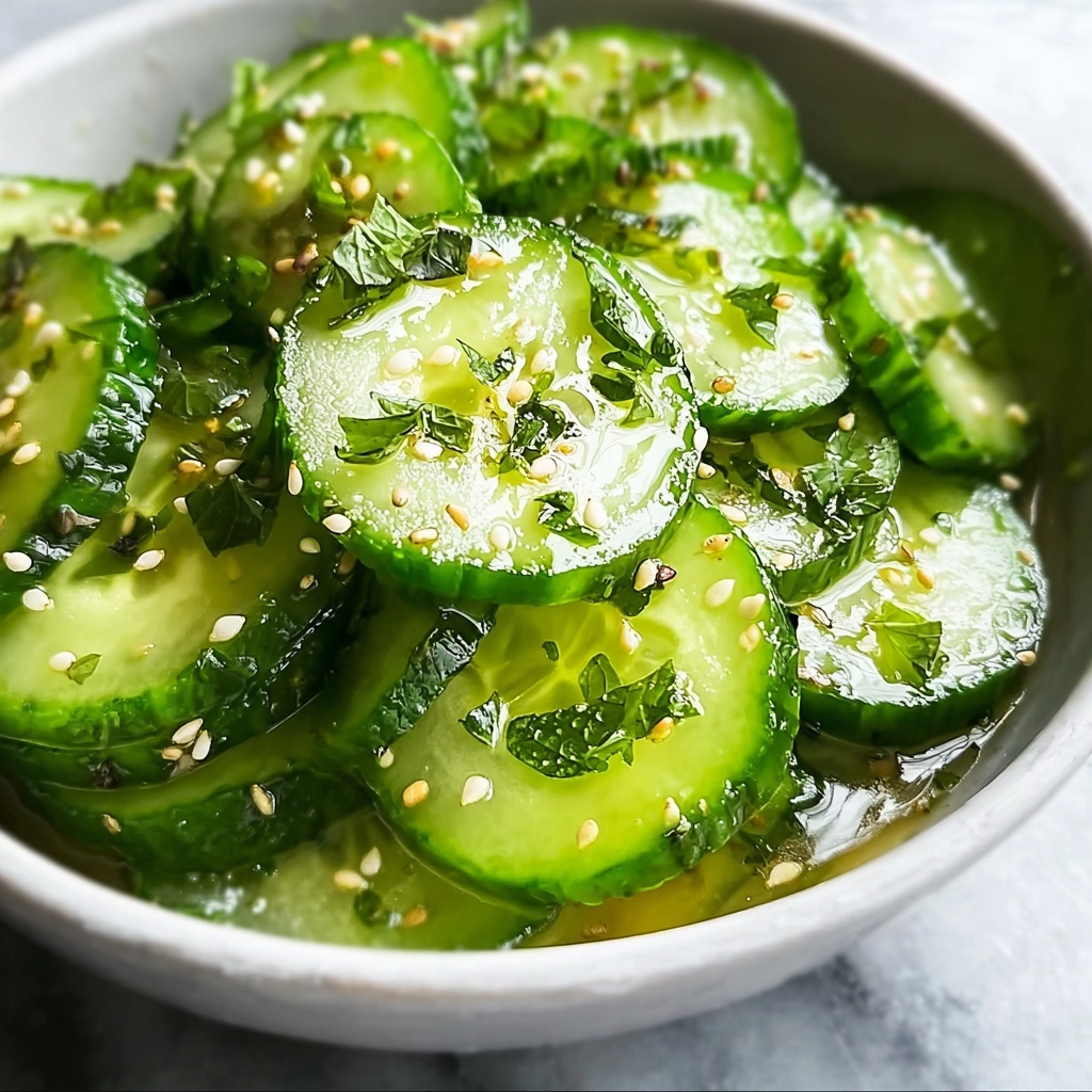 Honey Lime Cucumber Salad Recipe - Recipe Image