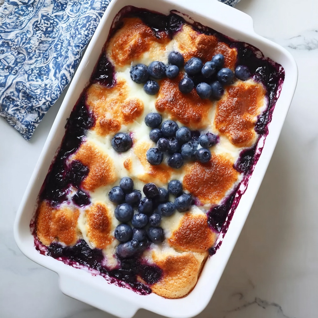 Overnight Blueberry French Toast Casserole Recipe - Recipe Image