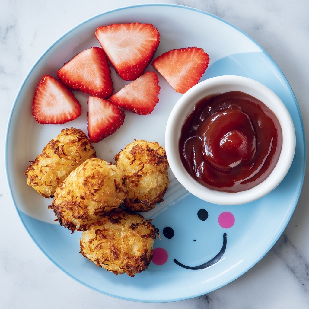 8 Minute Airfryer Cauliflower and Cheese Tots for Baby Led Weaning Recipe - Recipe Image