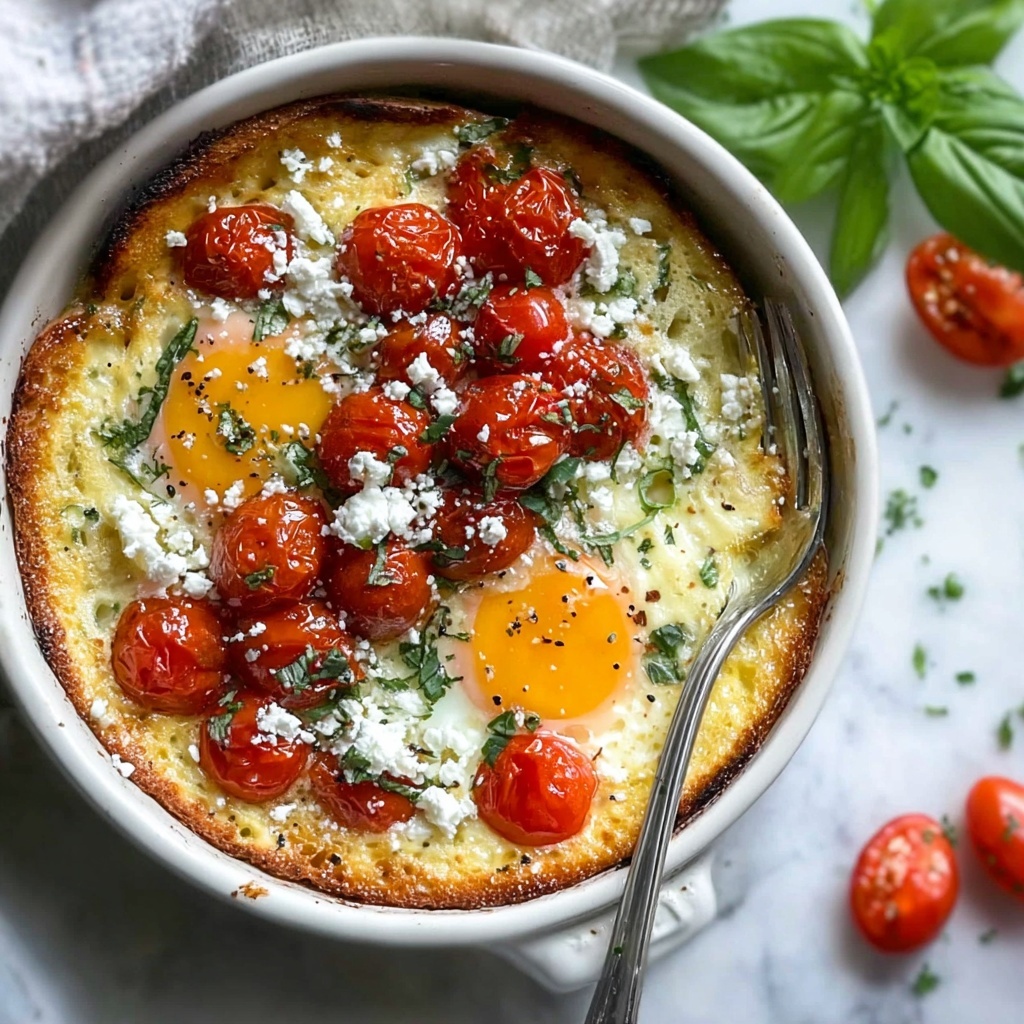 Baked Feta Eggs Recipe for a Flavor-Packed Brunch Delight Recipe - Recipe Image