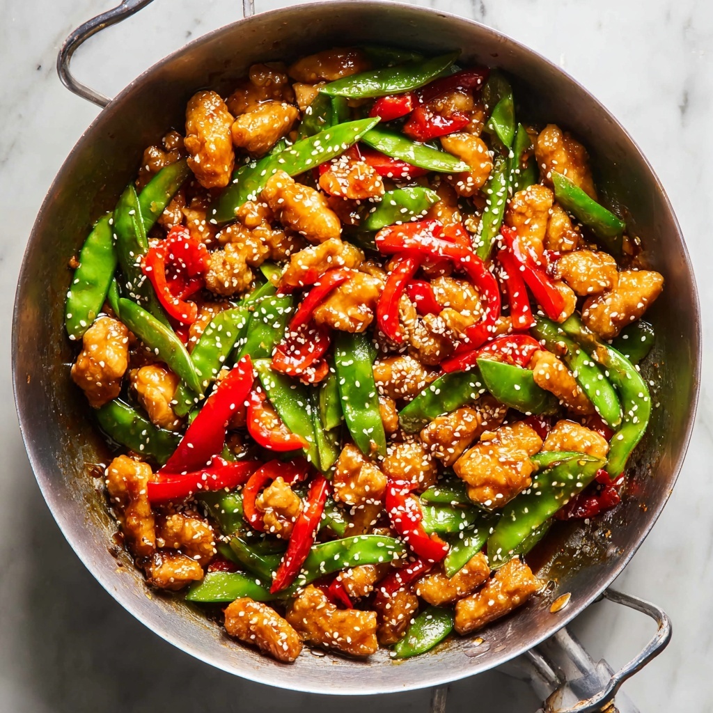 Honey Garlic Chicken Stir Fry Recipe - Recipe Image