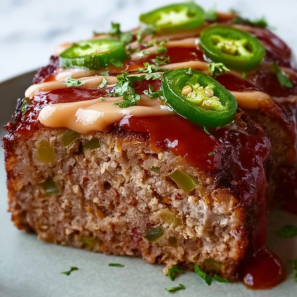 Zesty Spicy Jalapeño Popper Meatloaf – Comfort Food Reinvented Recipe - Recipe Image