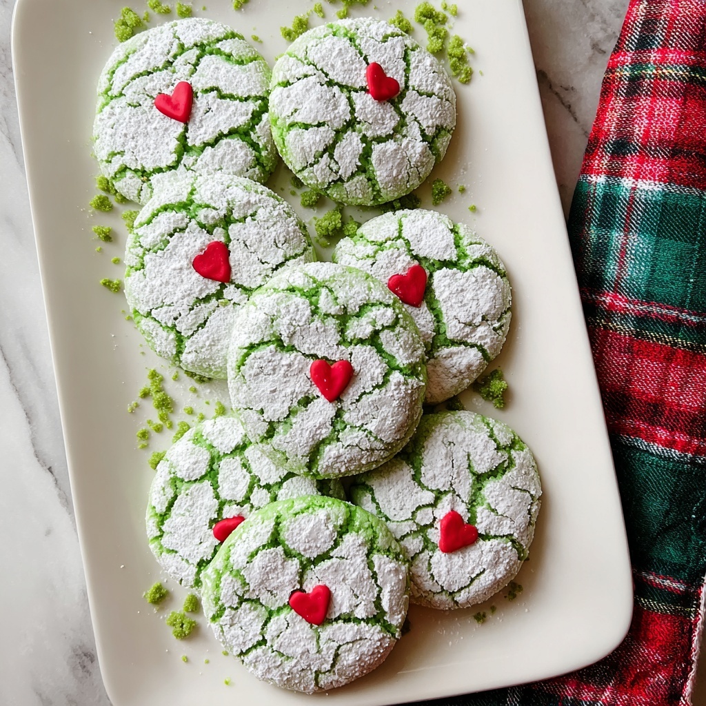 Grinch Cookies Recipe - Recipe Image