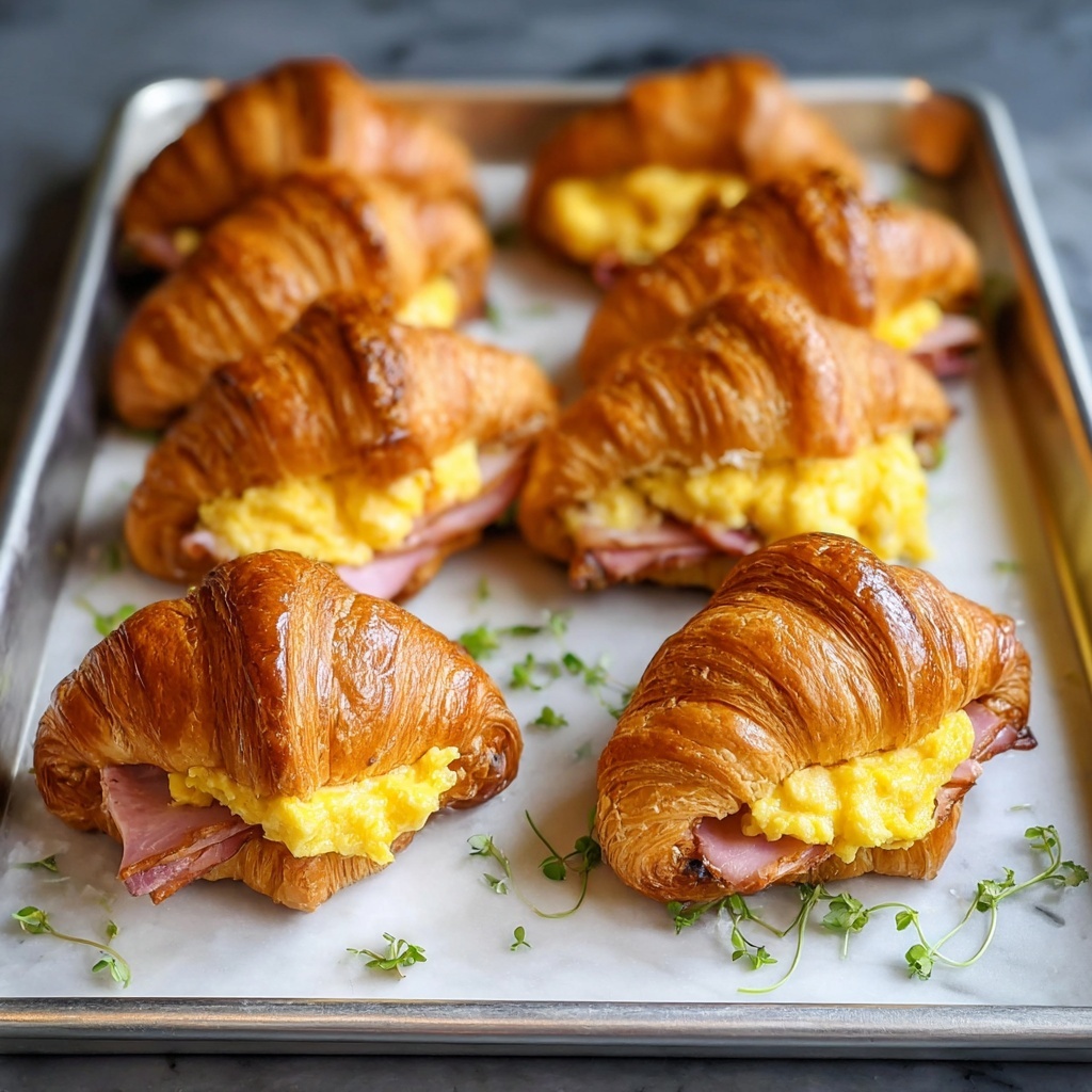 Freezer Croissant Breakfast Sandwiches for Busy Mornings Recipe - Recipe Image