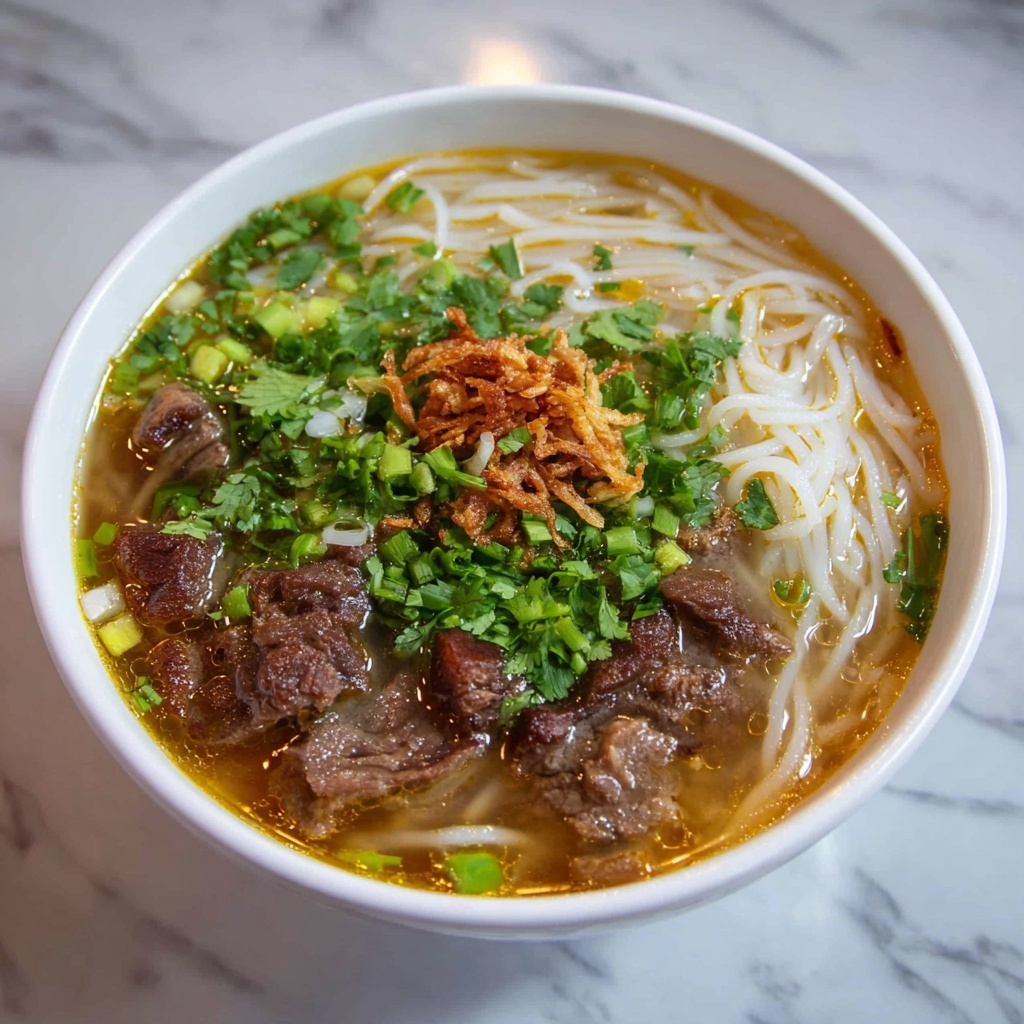 Lao Beef Noodle Soup Recipe - Recipe Image