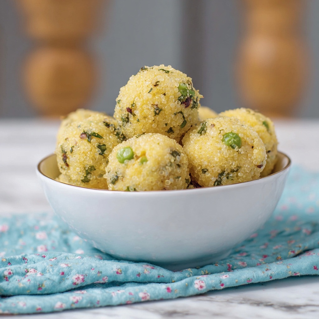 Quinoa Vegetable and Cheesy Baby Bites Recipe - Recipe Image