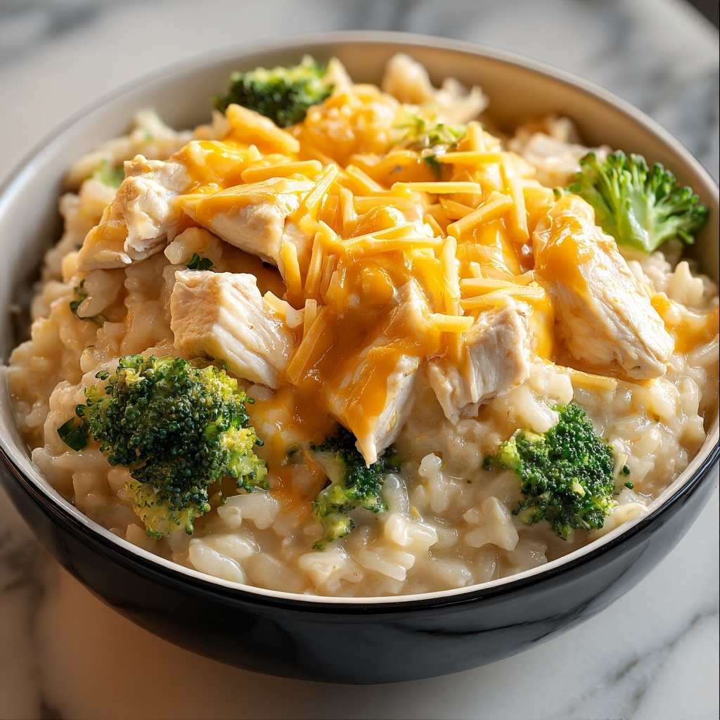 Crockpot Cheesy Chicken Broccoli Rice Recipe - Recipe Image