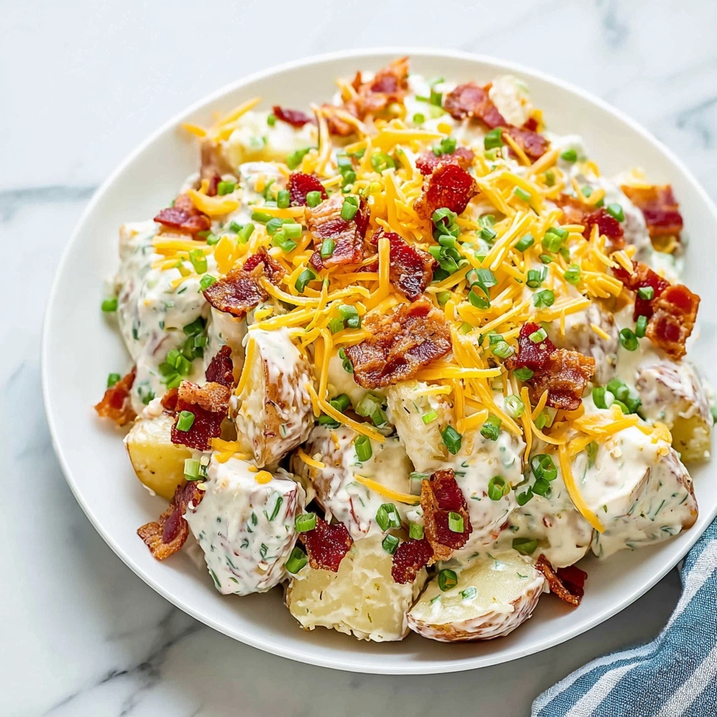 Loaded Baked Potato Salad Recipe - Recipe Image